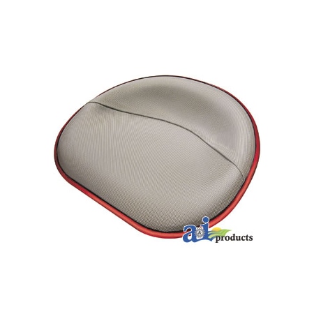 A & I Products Seat Pan, Steel, SILVER VINYL 22.5" x19" x5" A-357518R92-18